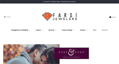 Desktop Screenshot of farsijewelers.com